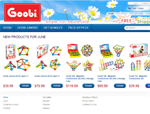 Tablet Screenshot of goobi.com